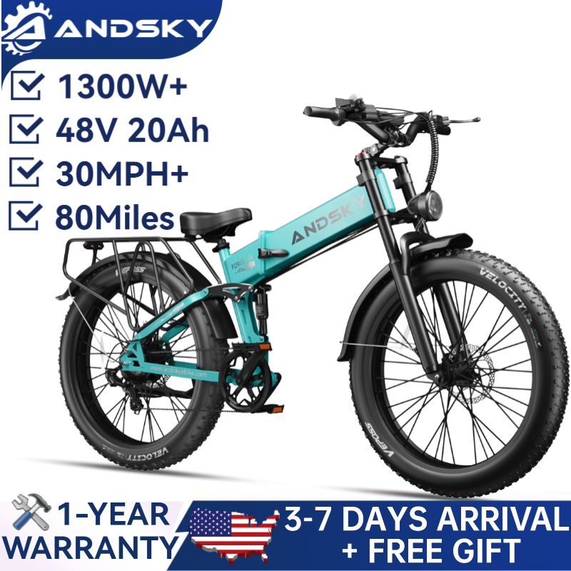 ANDSKY Forge 26 Foldable Elect - огляд і ціна Commuting On Mountain Bike