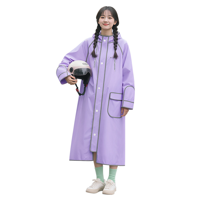 Full Body EVA Waterproof Rain  - огляд і ціна Cycling Commute In Rain