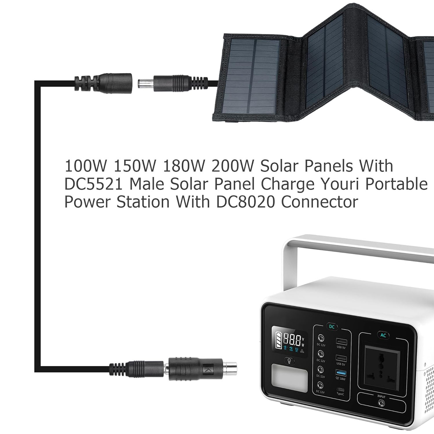 DC Power 5.5mm X 2.1mm Female  - огляд і ціна Usb Charger Dynamo