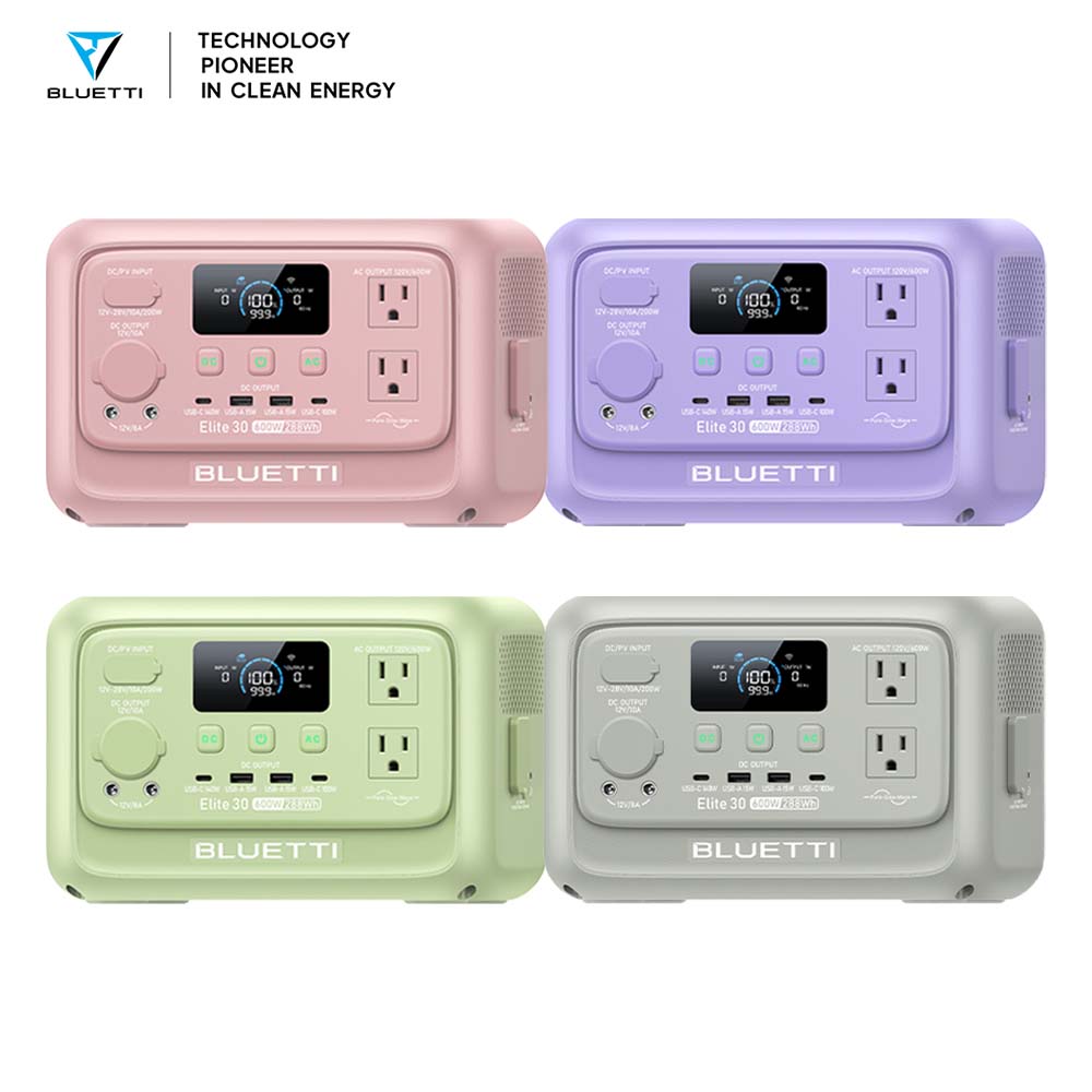 【Renew】BLUETTI Elite 30 V2 Por - огляд і ціна Usb Charger Dynamo