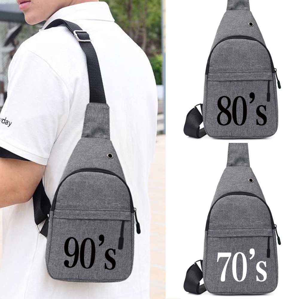 Single Shoulder Men Chest Bags - огляд і ціна Cycling Commute Bag
