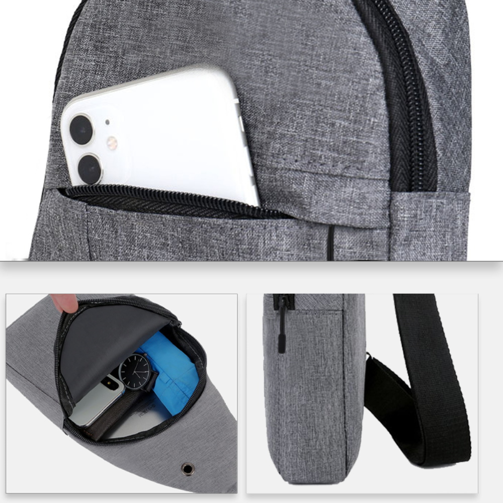 Single Shoulder Men Chest Bags - огляд і ціна Cycling Commute Bag