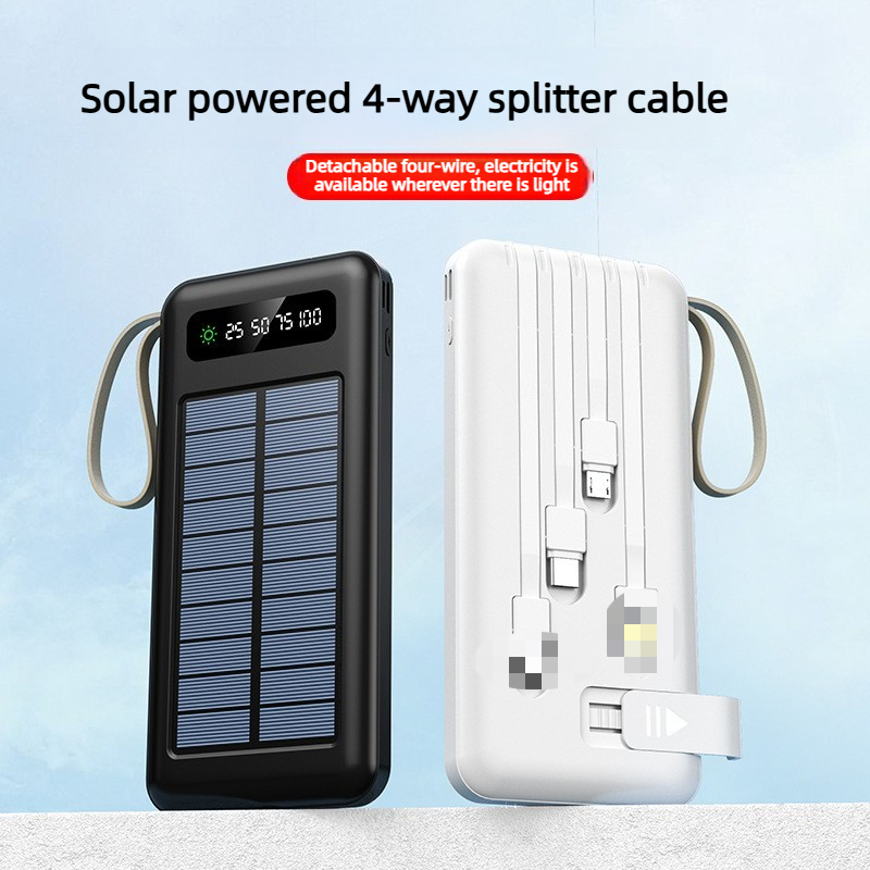 10000/20000mAh Outdoor Solar L - огляд і ціна Usb Charger Dynamo