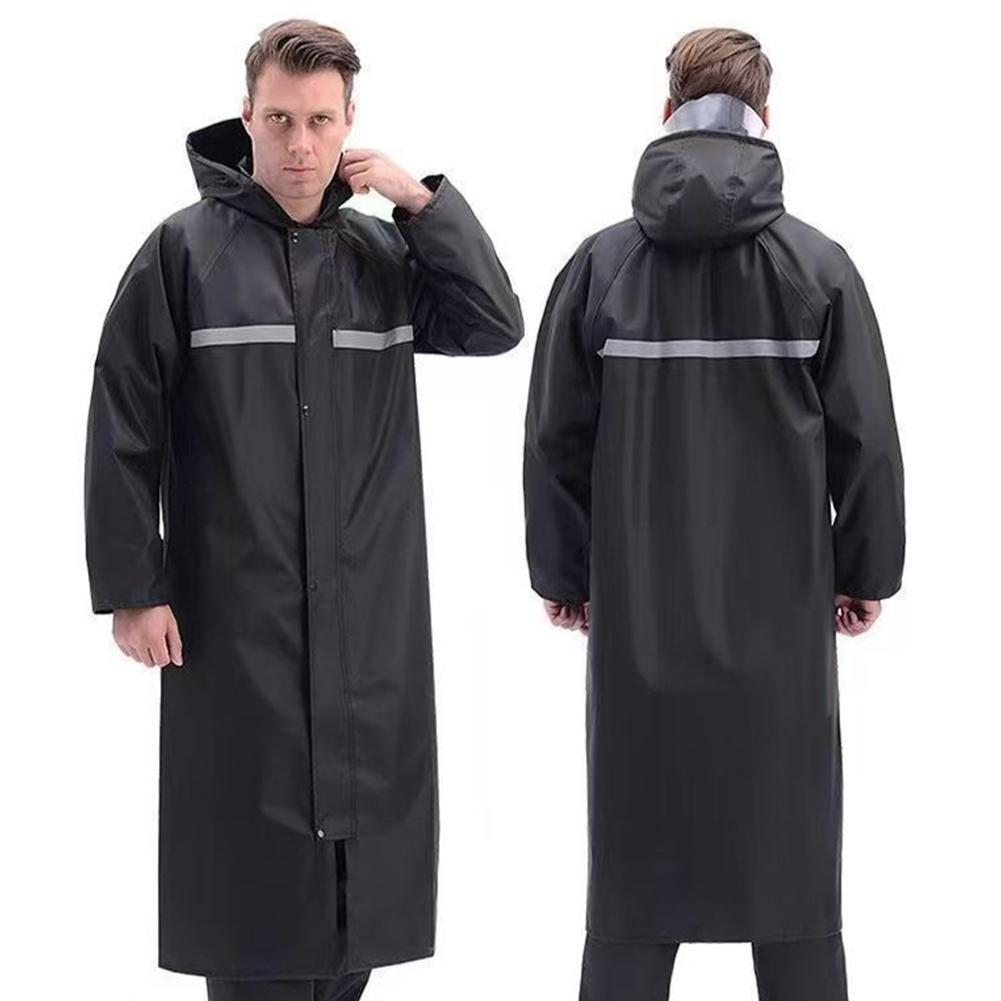 Waterproof Hooded Rain Poncho, - огляд і ціна Cycling Commute In Rain