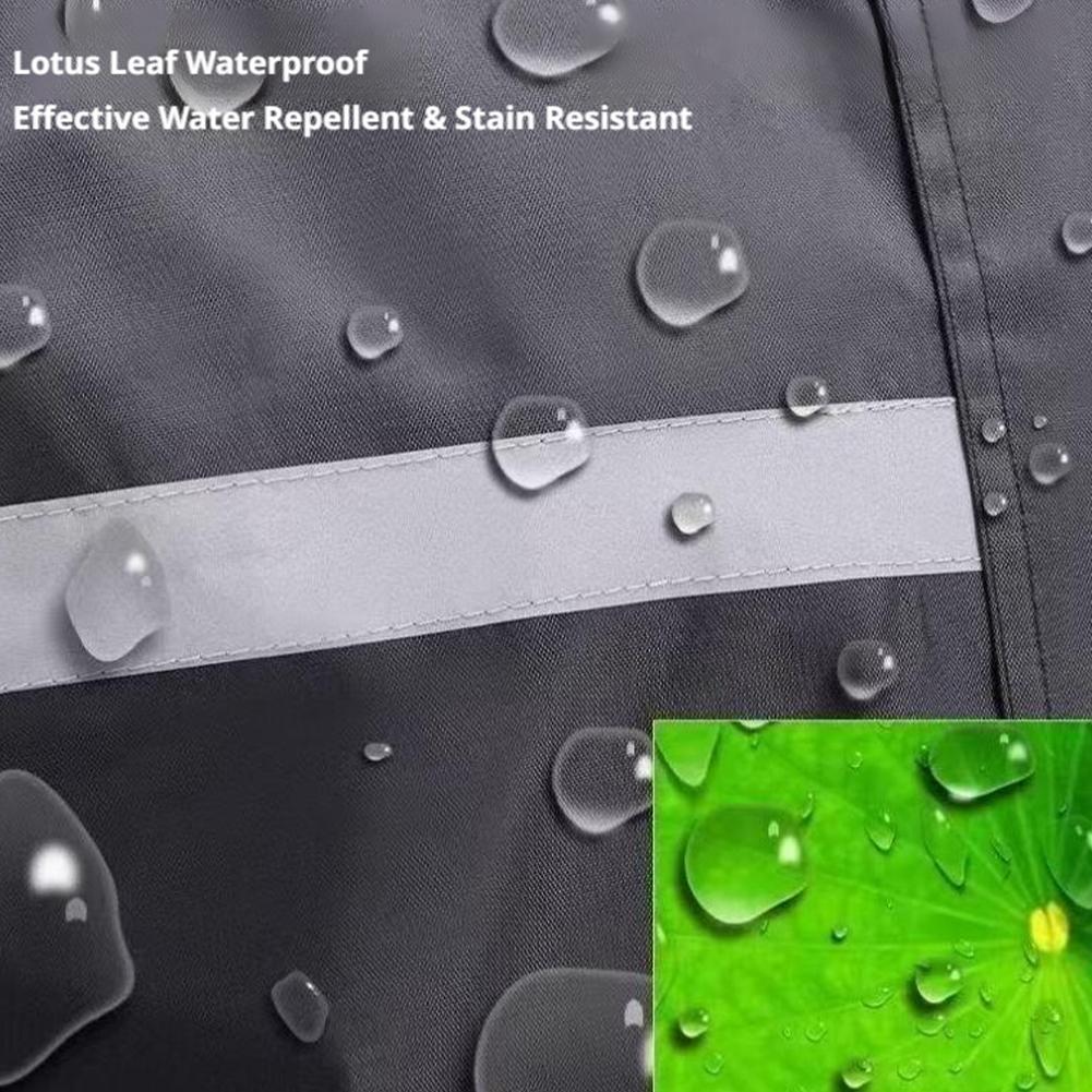 Waterproof Hooded Rain Poncho, - огляд і ціна Cycling Commute In Rain