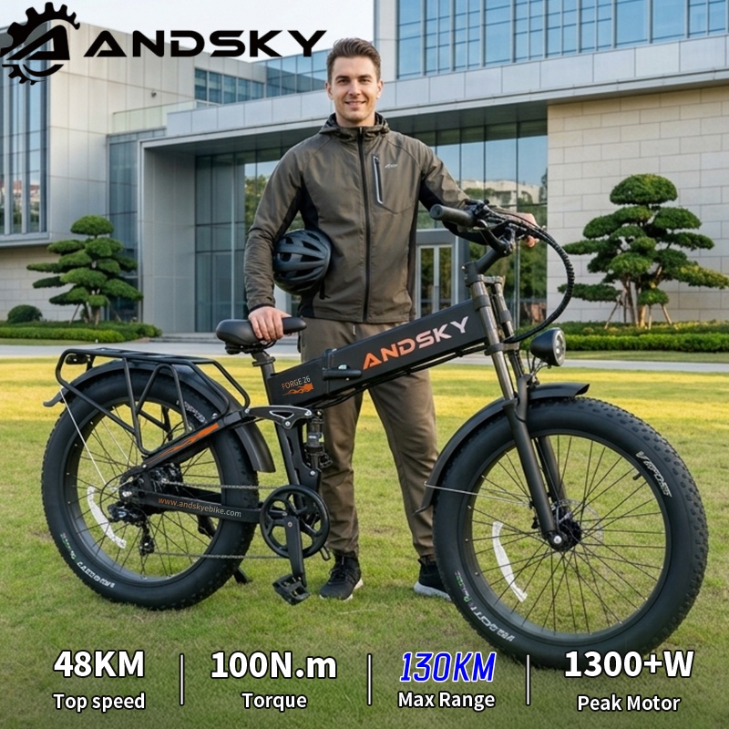 ANDSKY Forge 26 Full-Suspensio - огляд і ціна Commuting On Mountain Bike