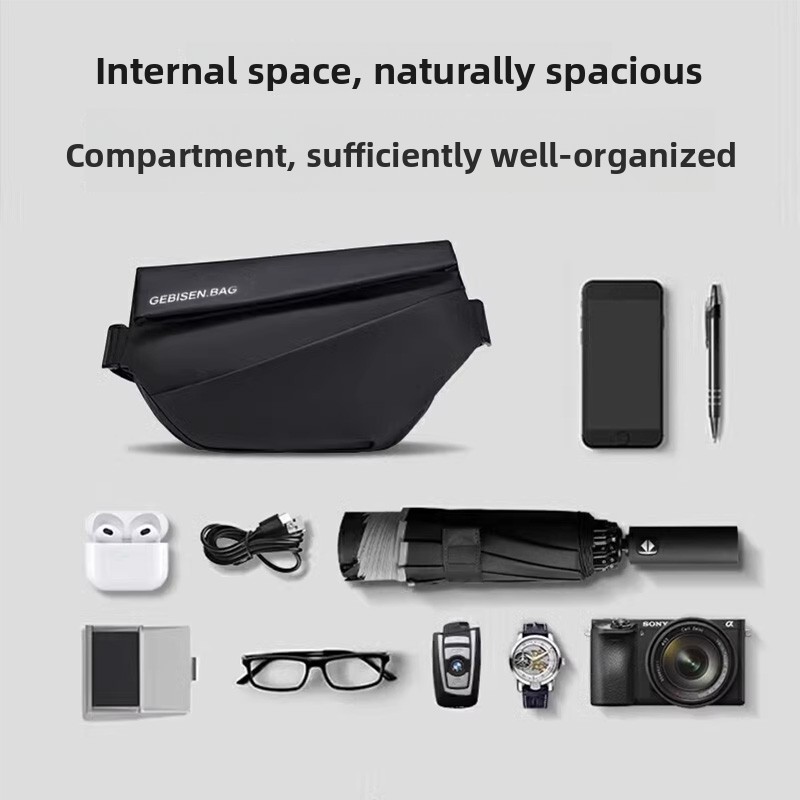 Magnetic Buckle Men Crossbody  - огляд і ціна Cycling Commute Bag